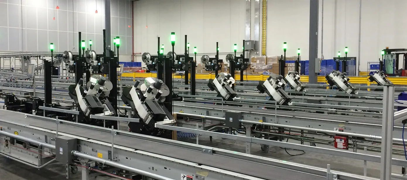 Pneumatic Label Printer Applicator - Phantom | Industrial Labeling ...